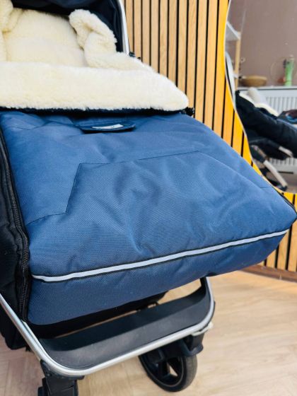 ❤ Зимовий конверт у прогулянковий візочок, санчата Ideal ForKids 1,5 - 3 роки. Колір - Синій (#84563352) ✓ Anna Konvert 2