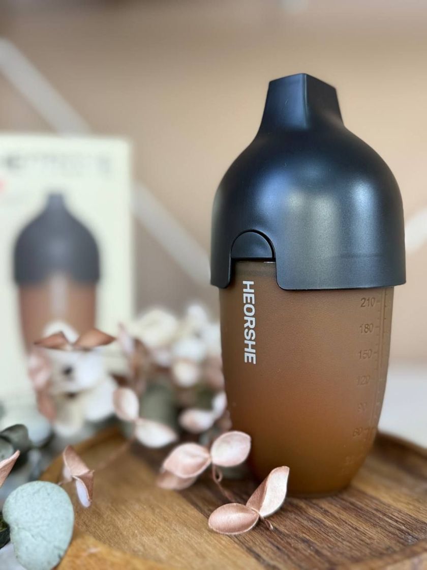 ❤ Пляшечка HEORSHE. Колір - Чорний. Розмір - 240 мл (#1644055) ✓ Anna Konvert