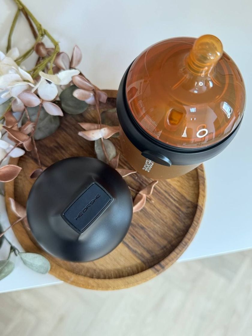 ❤ Пляшечка HEORSHE. Колір - Чорний. Розмір - 240 мл (#1644055) ✓ Anna Konvert