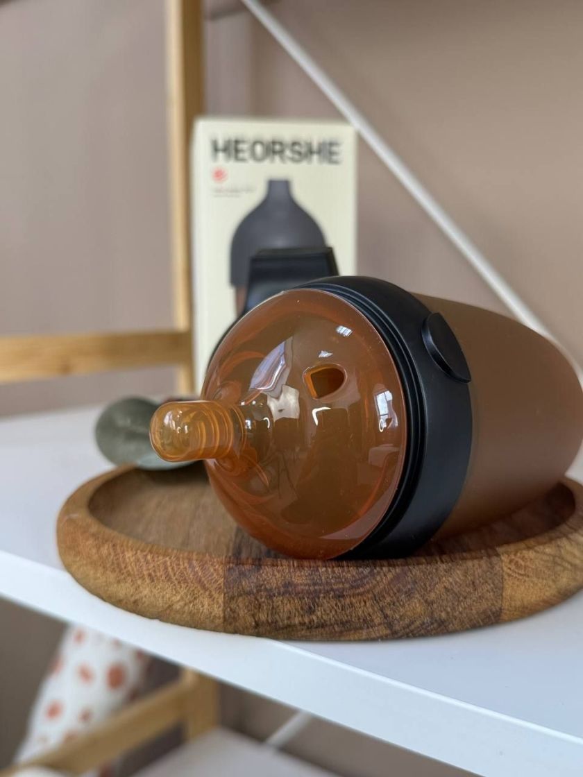 ❤ Пляшечка HEORSHE. Колір - Чорний. Розмір - 240 мл (#1644055) ✓ Anna Konvert