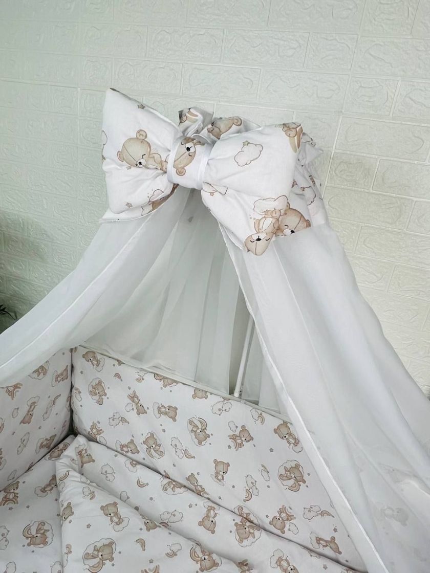 ❤ Набір у ліжко 9в1 суцільні. Принт - Ведмедикі сплячі, невзрачні (#28495988) ✓ Anna Konvert