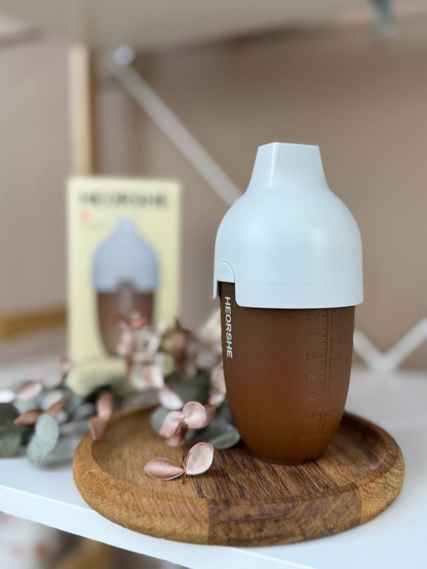 ❤ Пляшечка HEORSHE. Колір - Сірий. Розмір - 240 мл (#50227691) ✓ Anna Konvert