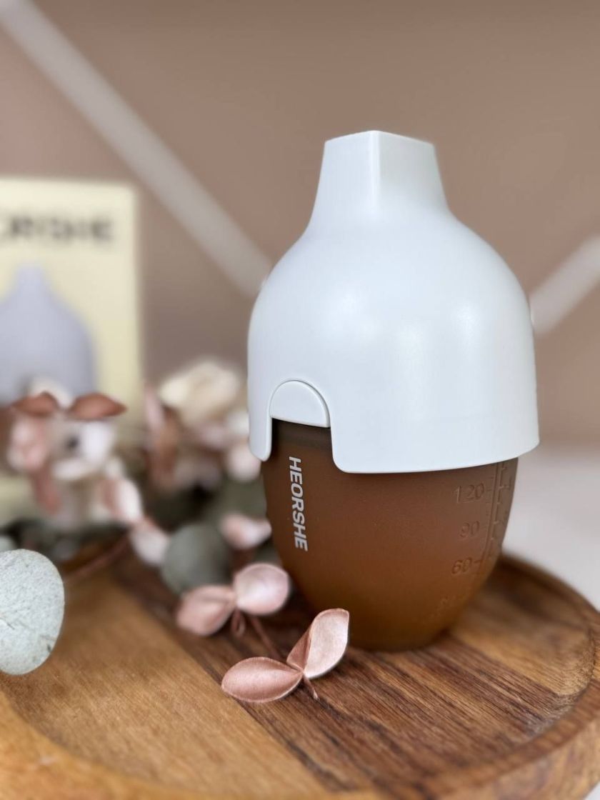 ❤ Пляшечка HEORSHE. Колір - Сірий. Розмір - 160 мл (#82006057) ✓ Anna Konvert