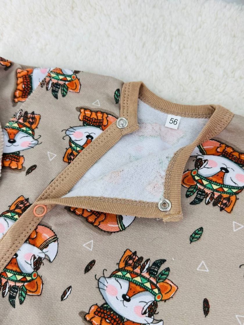 ❤ Чоловічок з шапочкою байка, 56-62см. Принт - Лисеня індеїць (#67656255) ✓ Anna Konvert