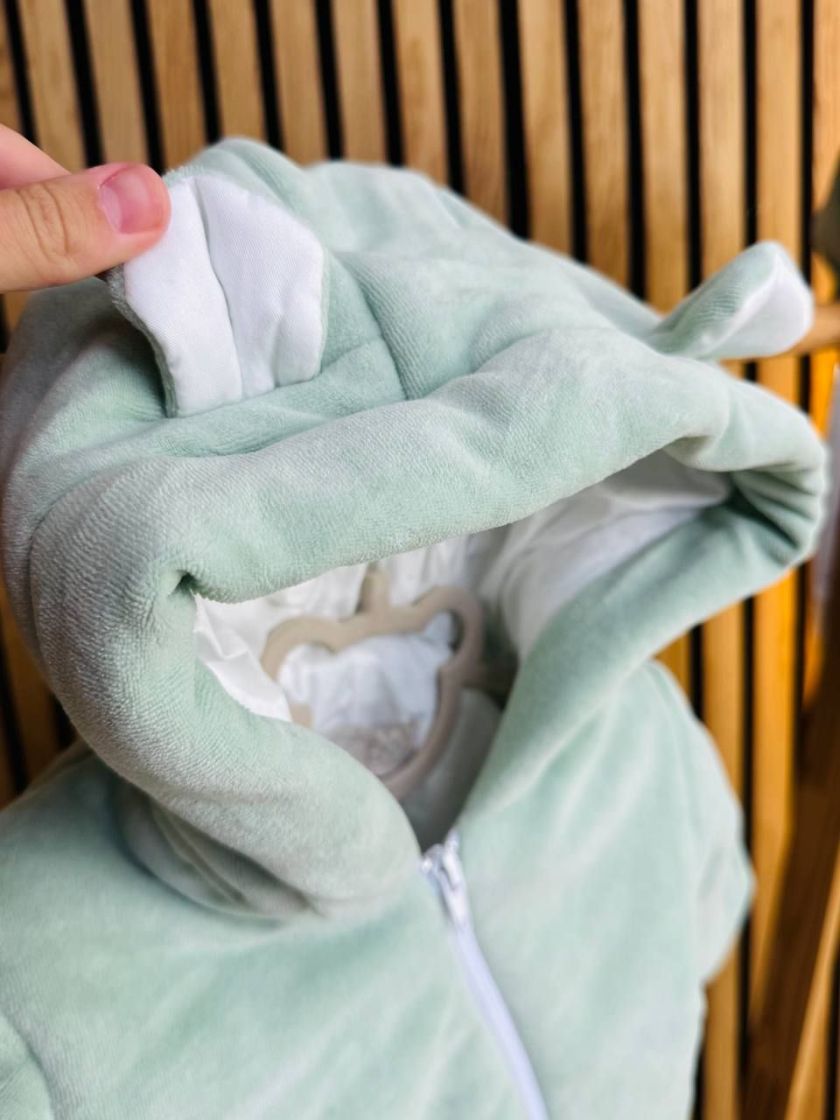 ❤ Комбез демісезонний велюр "Янголятко". Колір - М'ята (#22798329) ✓ Anna Konvert