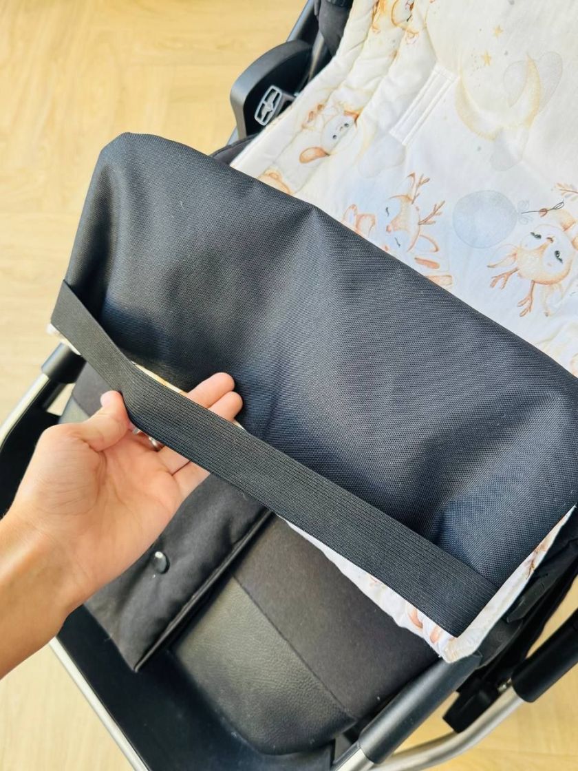 ❤ Матрасик у прогулянку з захистом. Принт - Милі звірі на місяці на білому (#26151462) ✓ Anna Konvert