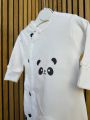 ❤ Чоловічок з шапочкою Smile. Принт - Панди контур. Розмір - 56 (#11581057) ✓ Anna Konvert