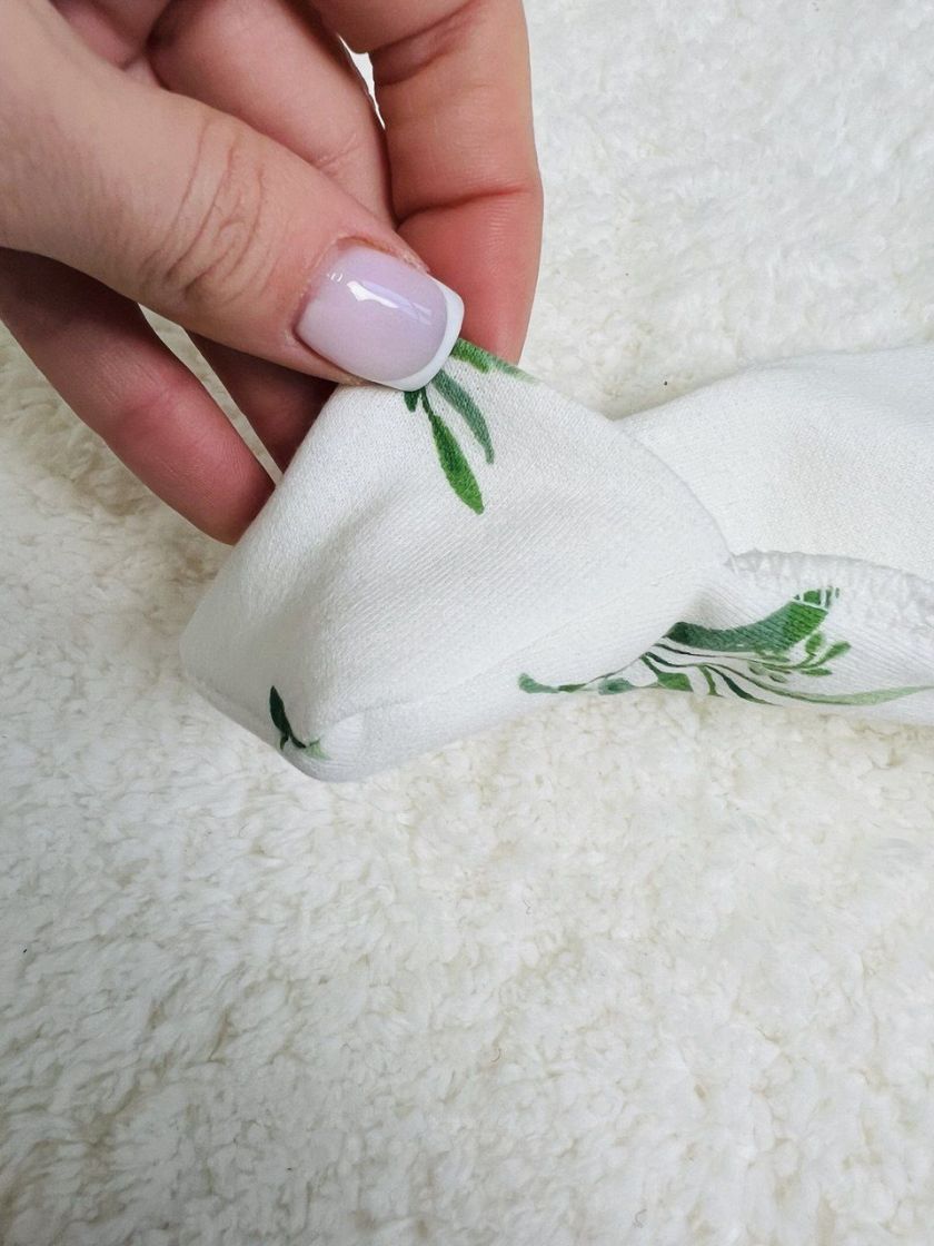 ❤ Чоловічок з шапочкою "Метелик", байка, 56р. БО. Принт - Зелені оливки. Розмір - 56см (#8413771) ✓ Anna Konvert