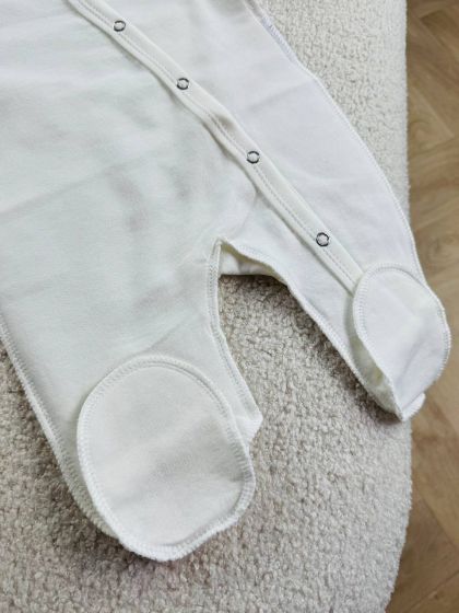 ❤ Чоловічок з шапочкою "Метелик", байка, 56р. БО. Принт - Однотонний молочний. Розмір - 56см (#96004488) ✓ Anna Konvert 2