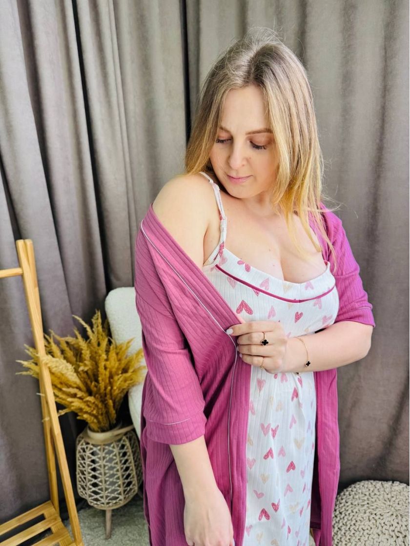 ❤ Набір халат і сорочка у пологовий (#4710214) ✓ Anna Konvert