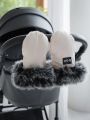 ❤ Рукавиці до візочка Bair Northmuff з опушкою. Колір - Beige Sand (#39364863) ✓ Anna Konvert