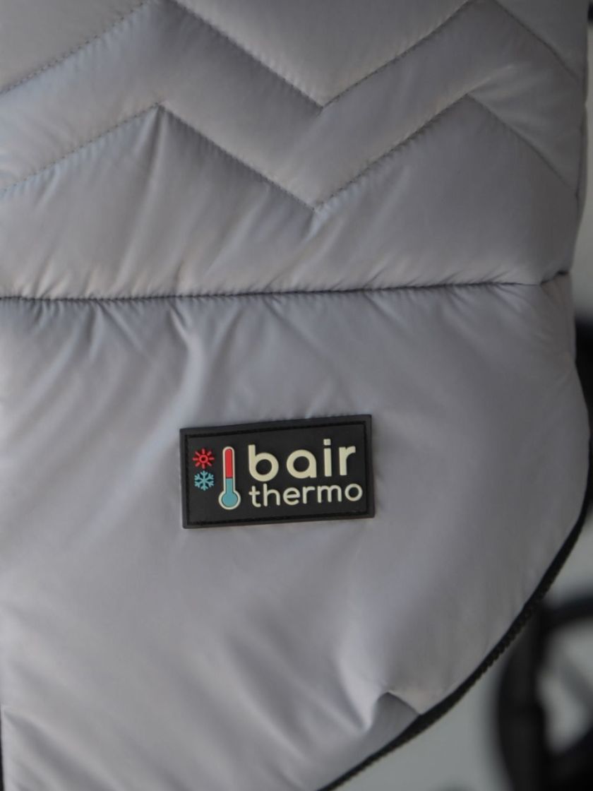 ❤ Зимовий конверт у візочок Bair Alaska Thermo від 2 до 3х років. Колір - Owl grey (#54120071) ✓ Anna Konvert
