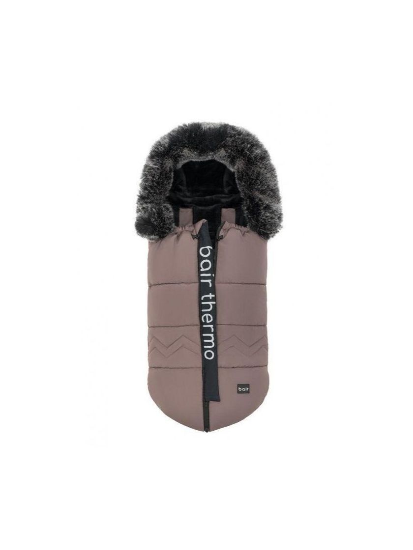 ❤ Зимовий конверт у візочок Bair Alaska Thermo від 2 до 3х років. Колір - Milk chocolate (#15670455) ✓ Anna Konvert