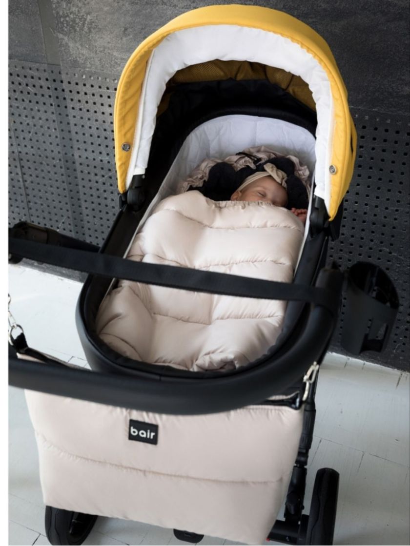 ❤ Зимовий конверт у візочок Bair Arctic від 0 до 4 років. Колір - Desert beige. (#26832435) ✓ Anna Konvert