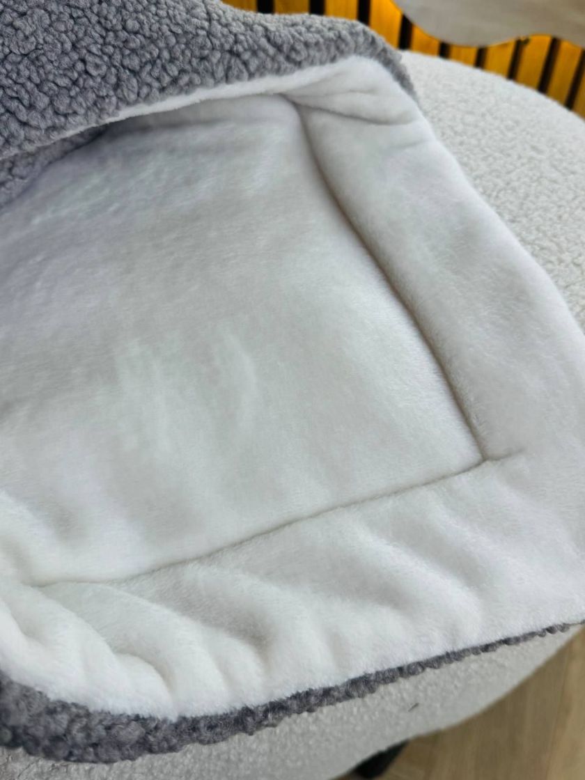 ❤ Зимовий конверт-плед барашек. Колір - Сірий (#84428371) ✓ Anna Konvert