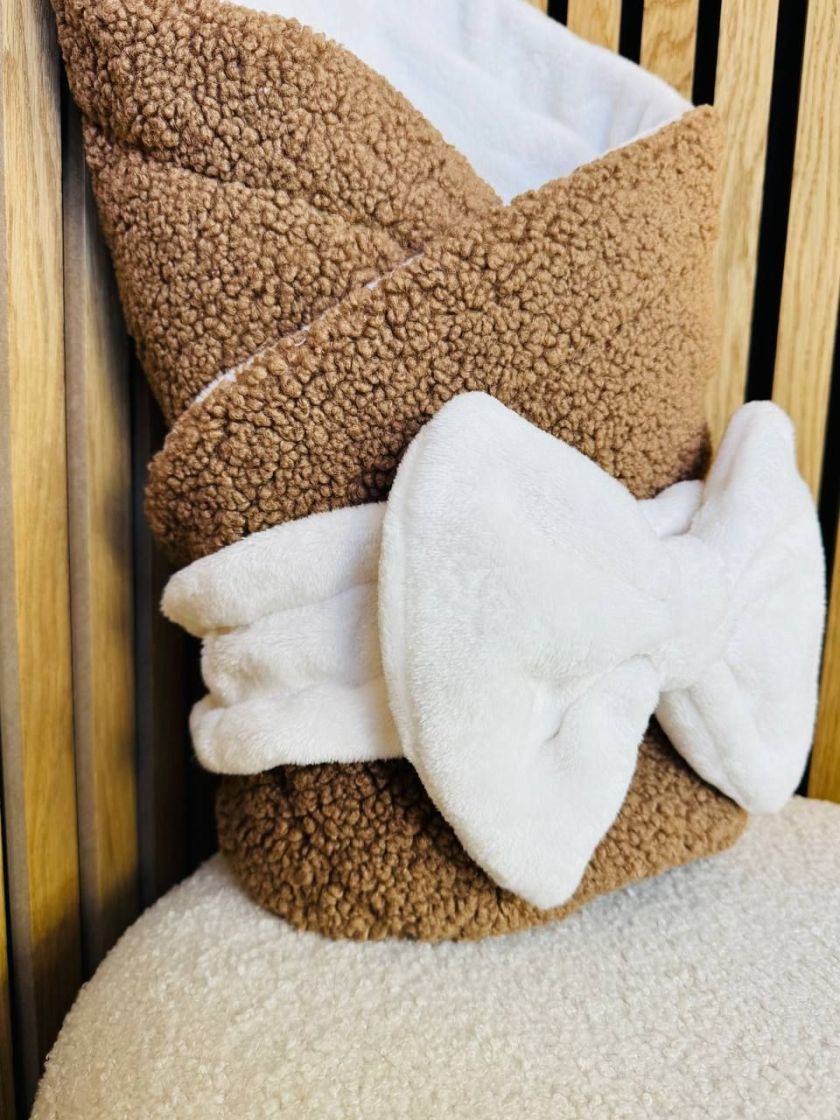 ❤ Зимовий конверт-плед барашек. Колір - Гіркий шоколад. (#20608565) ✓ Anna Konvert