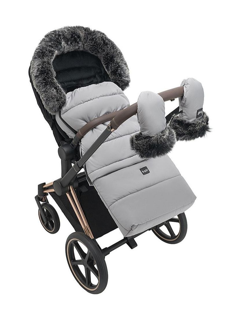 ❤ Зимовий конверт у візочок Bair Arctic від 0 до 4 років. Колір - Owl grey. (#98893108) ✓ Anna Konvert