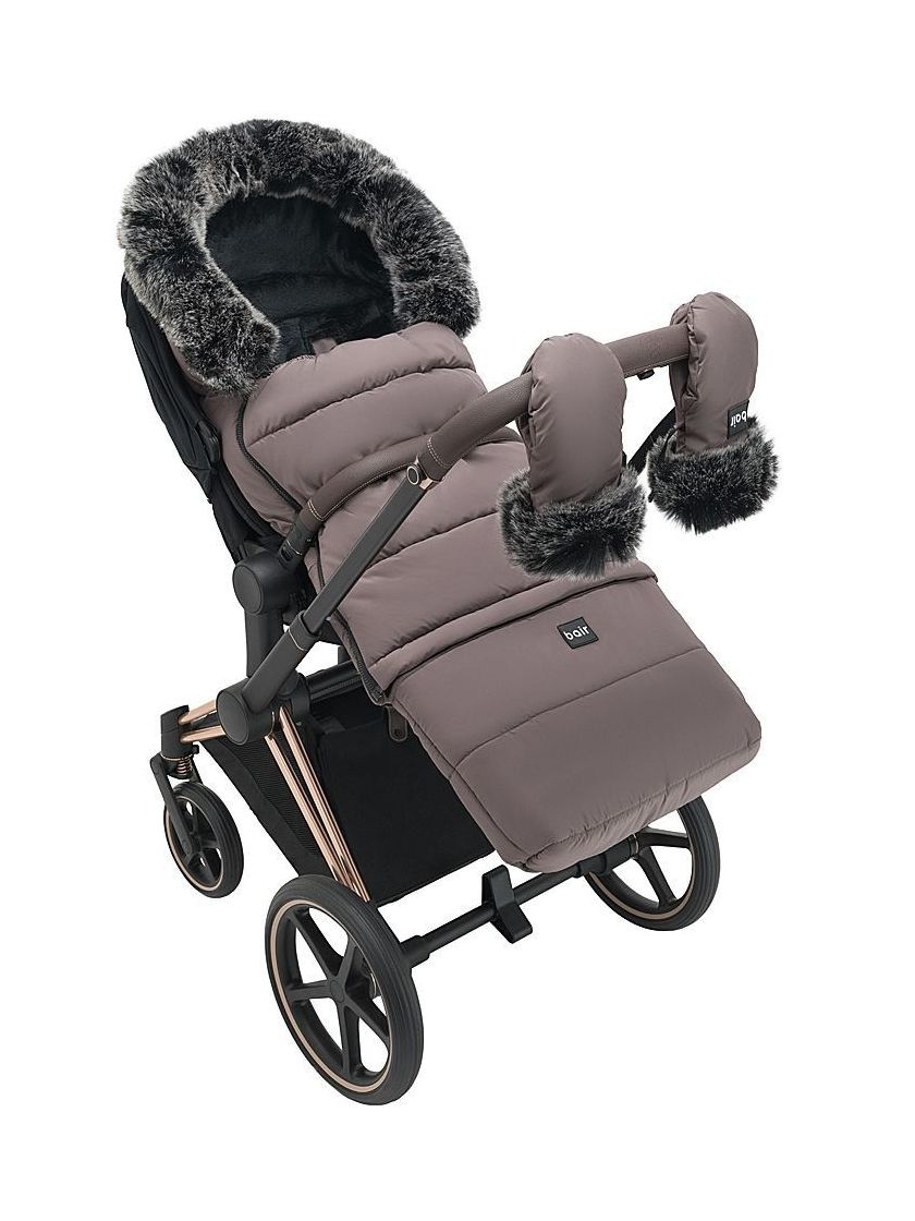 ❤ Зимовий конверт у візочок Bair Arctic від 0 до 4 років. Колір - Iced cappuccino. (#55556876) ✓ Anna Konvert