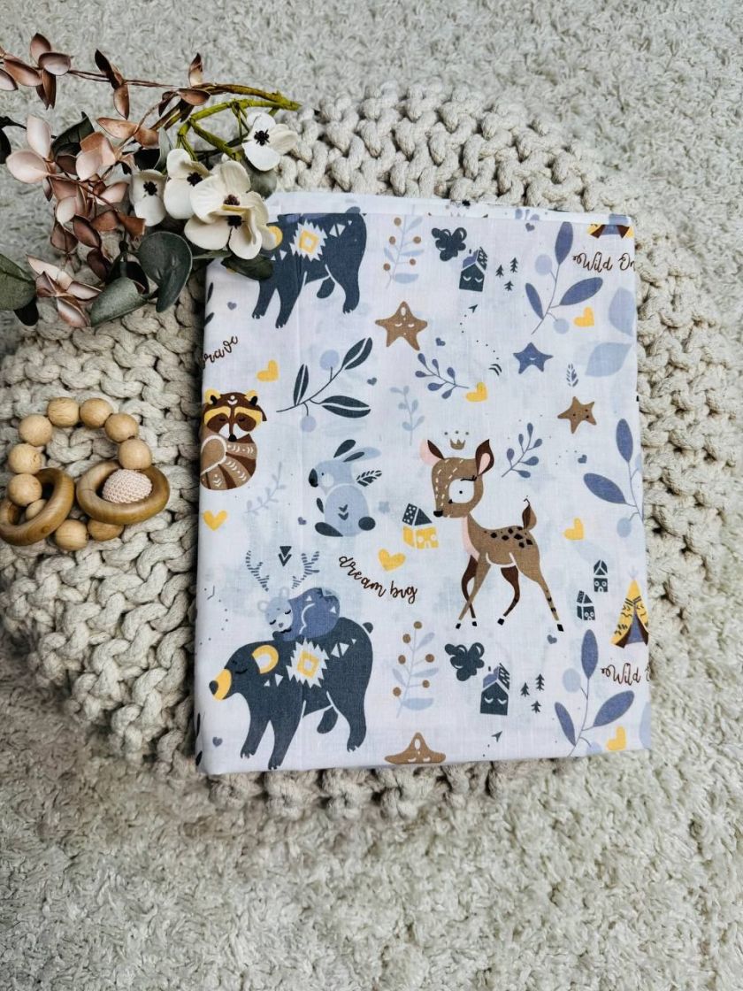 ❤ Пелюшки бавовняні. Принт - Єнот, бембі, зайка. (#12153285) ✓ Anna Konvert