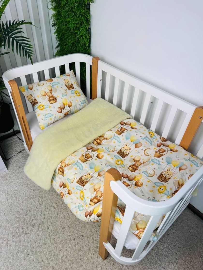 ❤ Ковдра+подушка Тепла. Принт - Ведмедик на повітряній кулі (#33908988) ✓ Anna Konvert