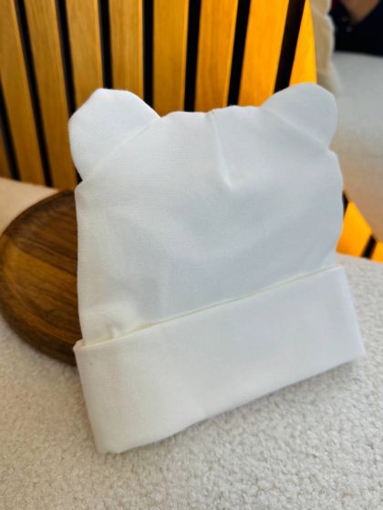 ❤ Шапочка 62-68, стрейчева. Колір - Молочний (#82624572) ✓ Anna Konvert 2