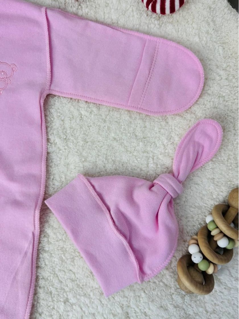 ❤ Чоловічок з шапочкою байка, 56-62см. Принт - Персиковий однотон (#15578028) ✓ Anna Konvert