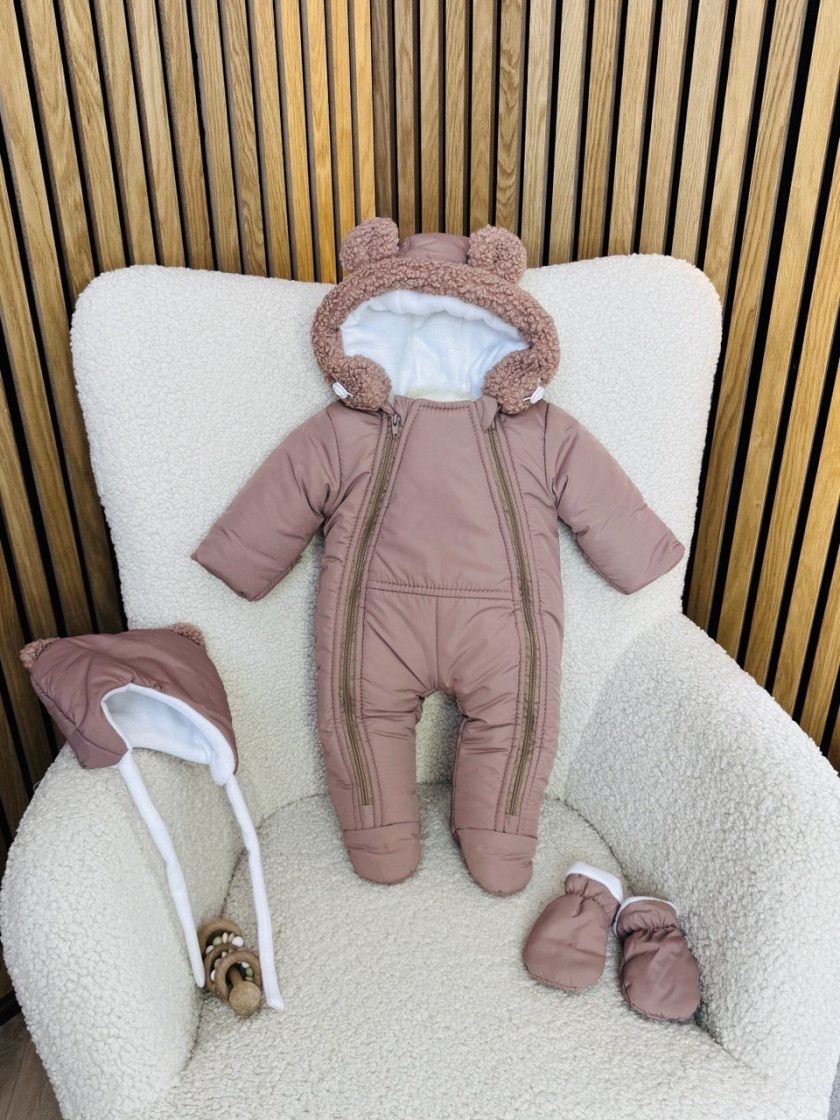 ❤ Зимовий комбінезон "Гном". Колір - Капучино. Розмір - 3-6 (#34942145) ✓ Anna Konvert