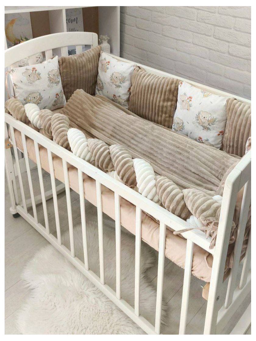 ❤ Набір коса Шиншила Elliz. Колір - Капучіно з коалами (#77066636) ✓ Anna Konvert