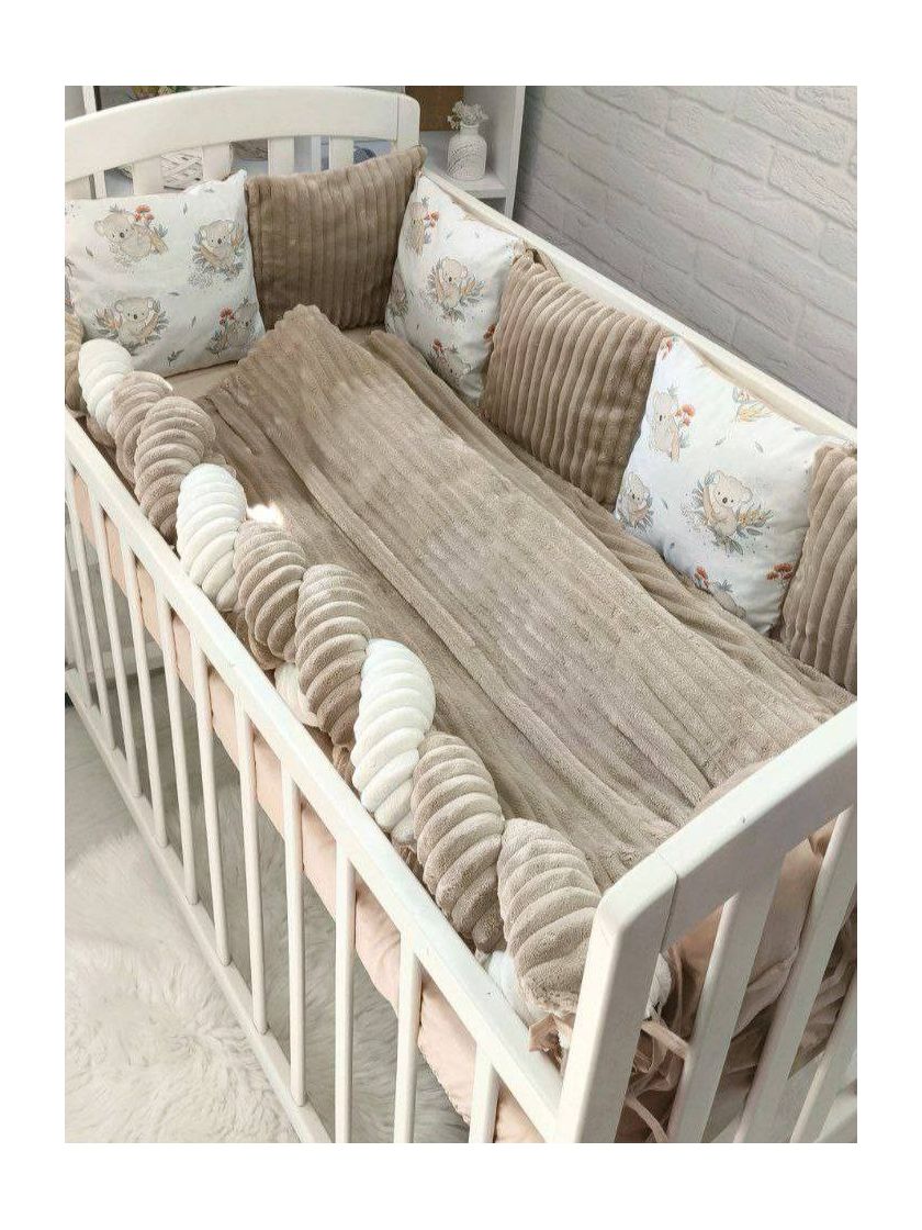 ❤ Набір коса Шиншила Elliz. Колір - Капучіно з коалами (#77066636) ✓ Anna Konvert