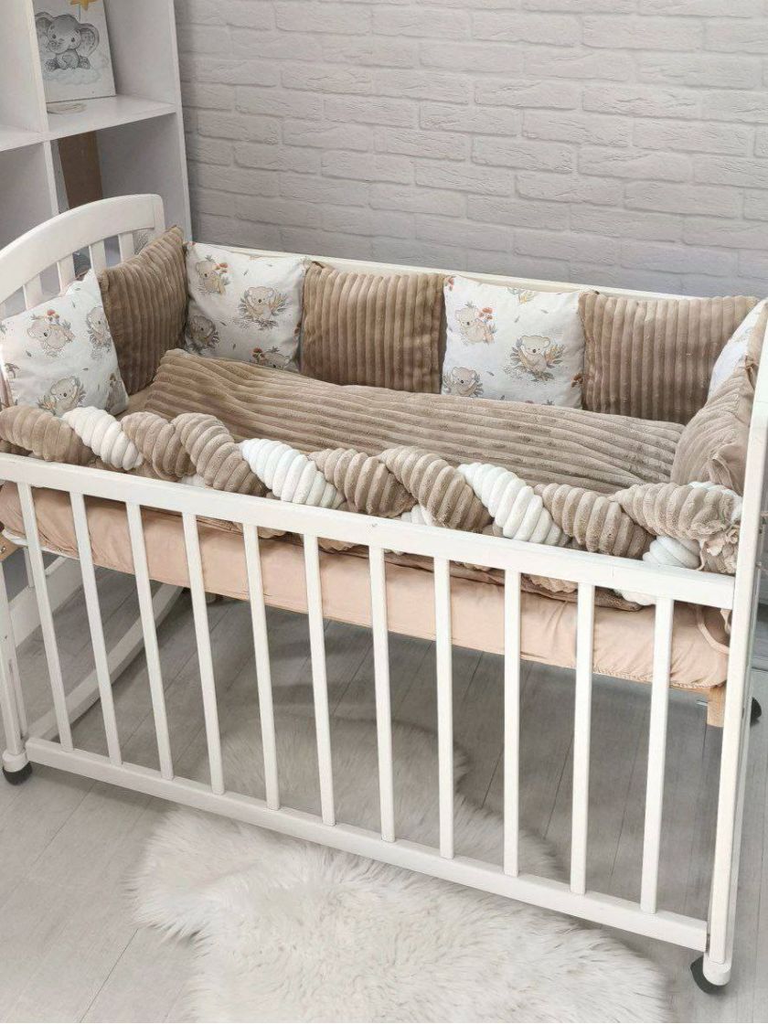 ❤ Набір коса Шиншила Elliz. Колір - Капучіно з коалами (#77066636) ✓ Anna Konvert