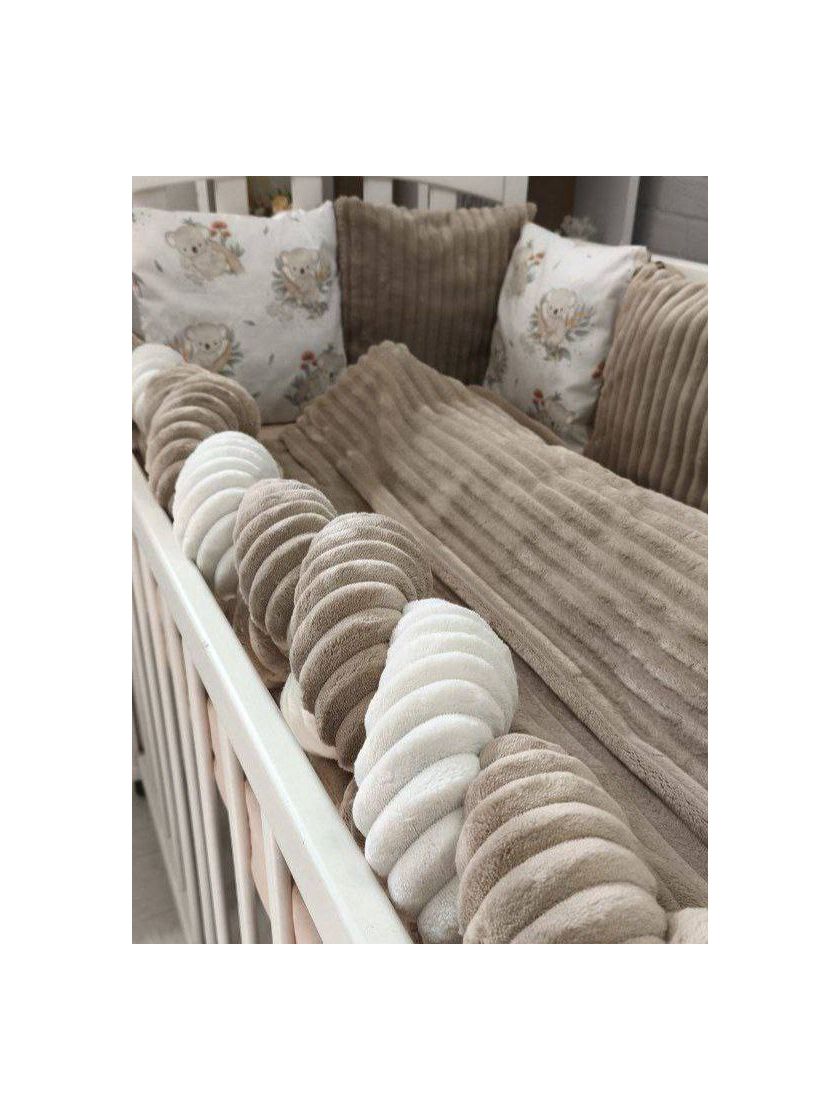 ❤ Набір коса Шиншила Elliz. Колір - Капучіно з коалами (#77066636) ✓ Anna Konvert