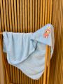 ❤ Рушник-кутик, дитячий "Лабубу" 90*90см. Кольори - Блакитний (#30203020) ✓ Anna Konvert