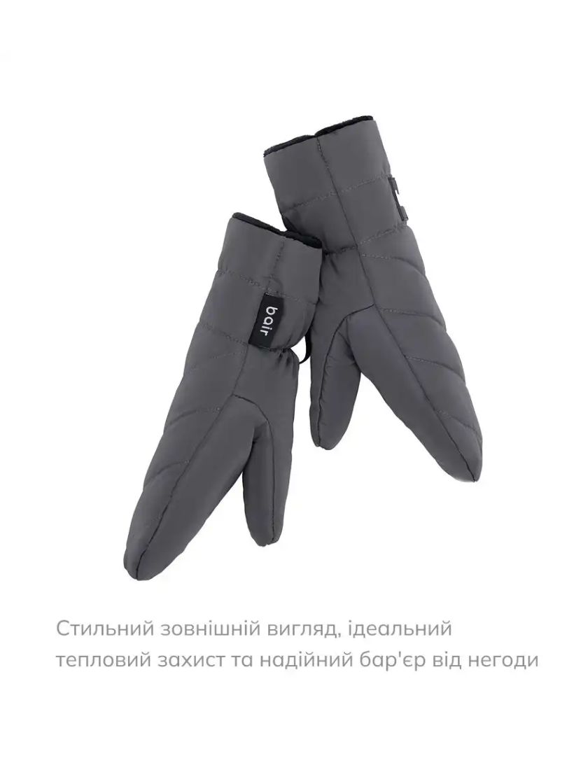 ❤ Рукавиці Bair Cozy Mitts. Колір - Smoke Graphite (#85394745) ✓ Anna Konvert