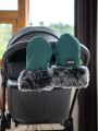 ❤ Рукавиці до візочка Bair Northmuff з опушкою. Колір - Аmazing green (#12749131) ✓ Anna Konvert