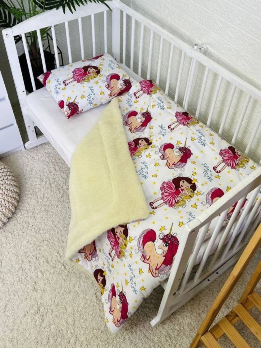 ❤ Ковдра+подушка Тепла. Принт - Дівчинка принцеса (#0122) ✓ Anna Konvert