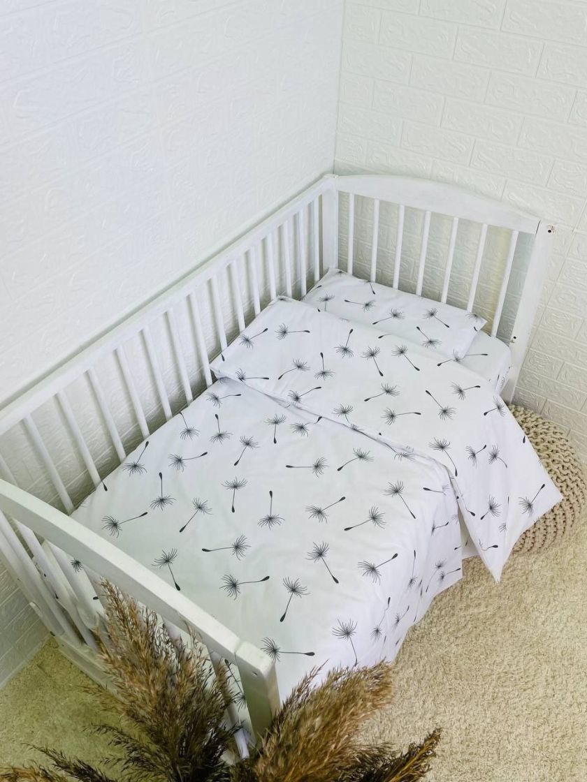 ❤ Змінна дитяча постіль, розмір підковдри 140 см на 110 см. Принт - Кульбабки (#71068208) ✓ Anna Konvert