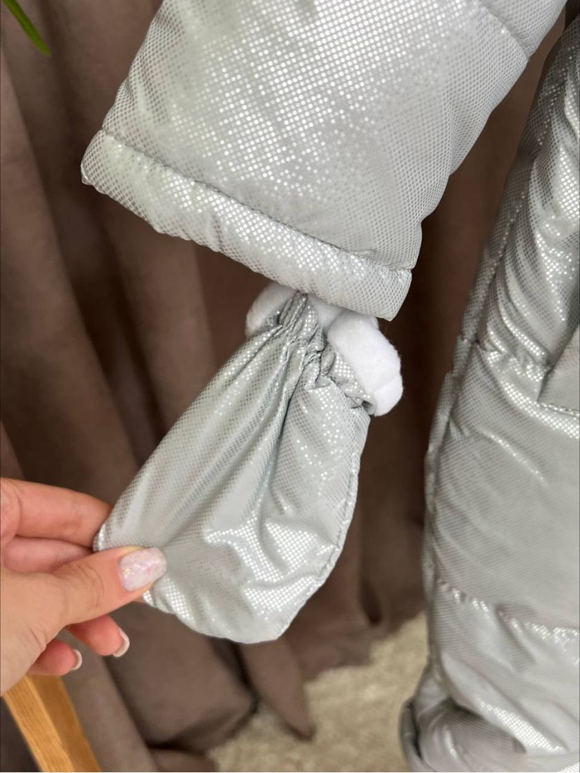 ❤ Комбез цільник демісезонний. Колір - Серебристий. Розмір - 74 (#43637252) ✓ Anna Konvert