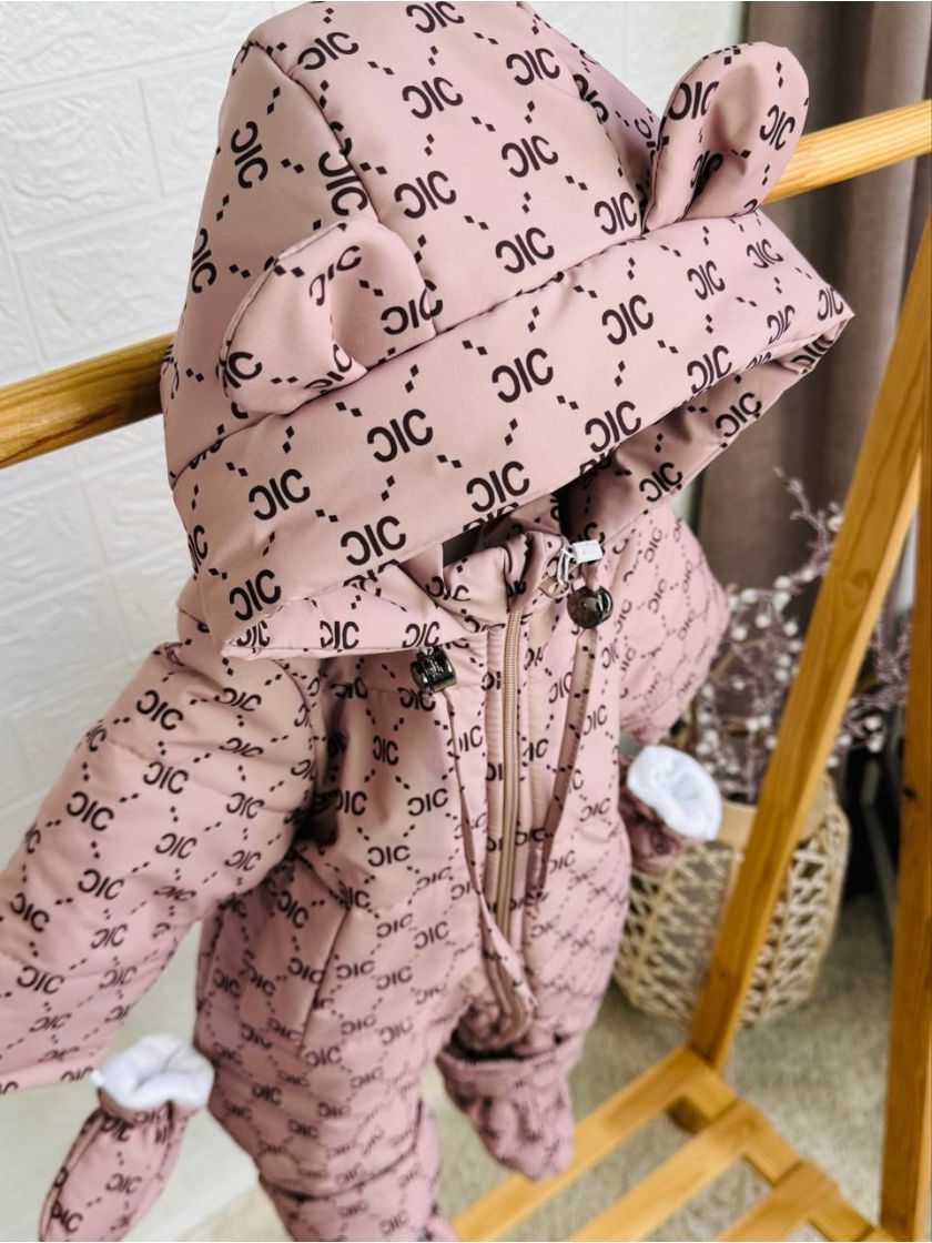 ❤ Комбез цільник демісезонний. Колір - Капучіно. Розмір - 68 (#55223311) ✓ Anna Konvert