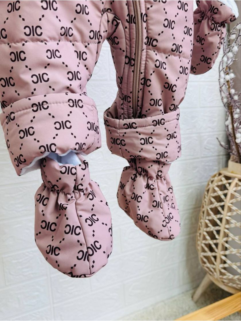 ❤ Комбез цільник демісезонний. Колір - Капучіно. Розмір - 68 (#55223311) ✓ Anna Konvert