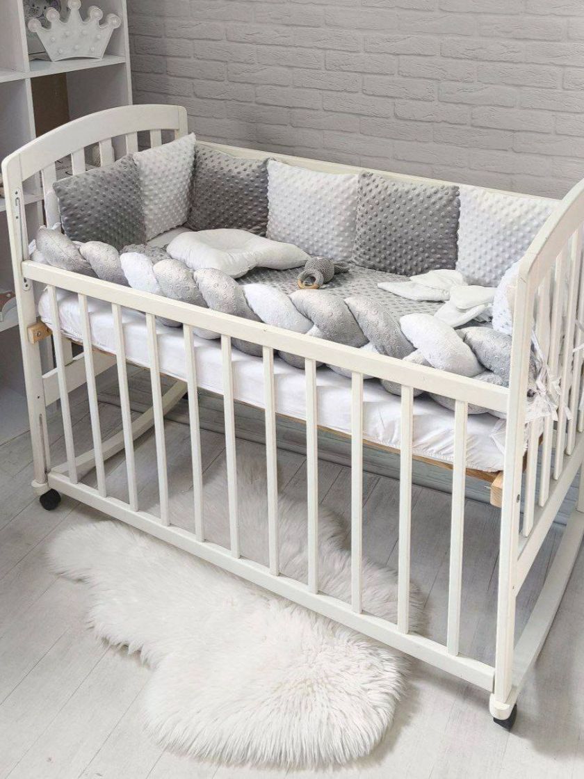 ❤ Набір у ліжко Мінкі плюш квадрат Elliz. Колір - Сірий (#57196029) ✓ Anna Konvert