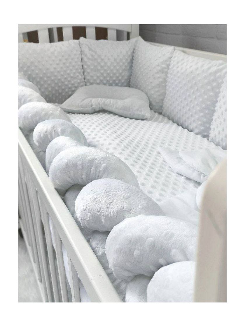 ❤ Набір у ліжко Мінкі плюш квадрат Elliz. Колір - Білий (#32587417) ✓ Anna Konvert