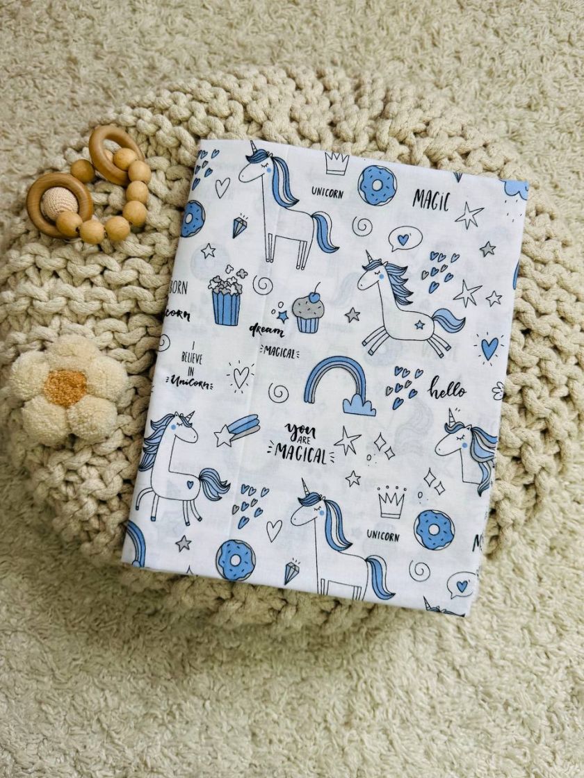 ❤ Пелюшки бавовняні. Принт - Блакитні малюнки (#92967331) ✓ Anna Konvert