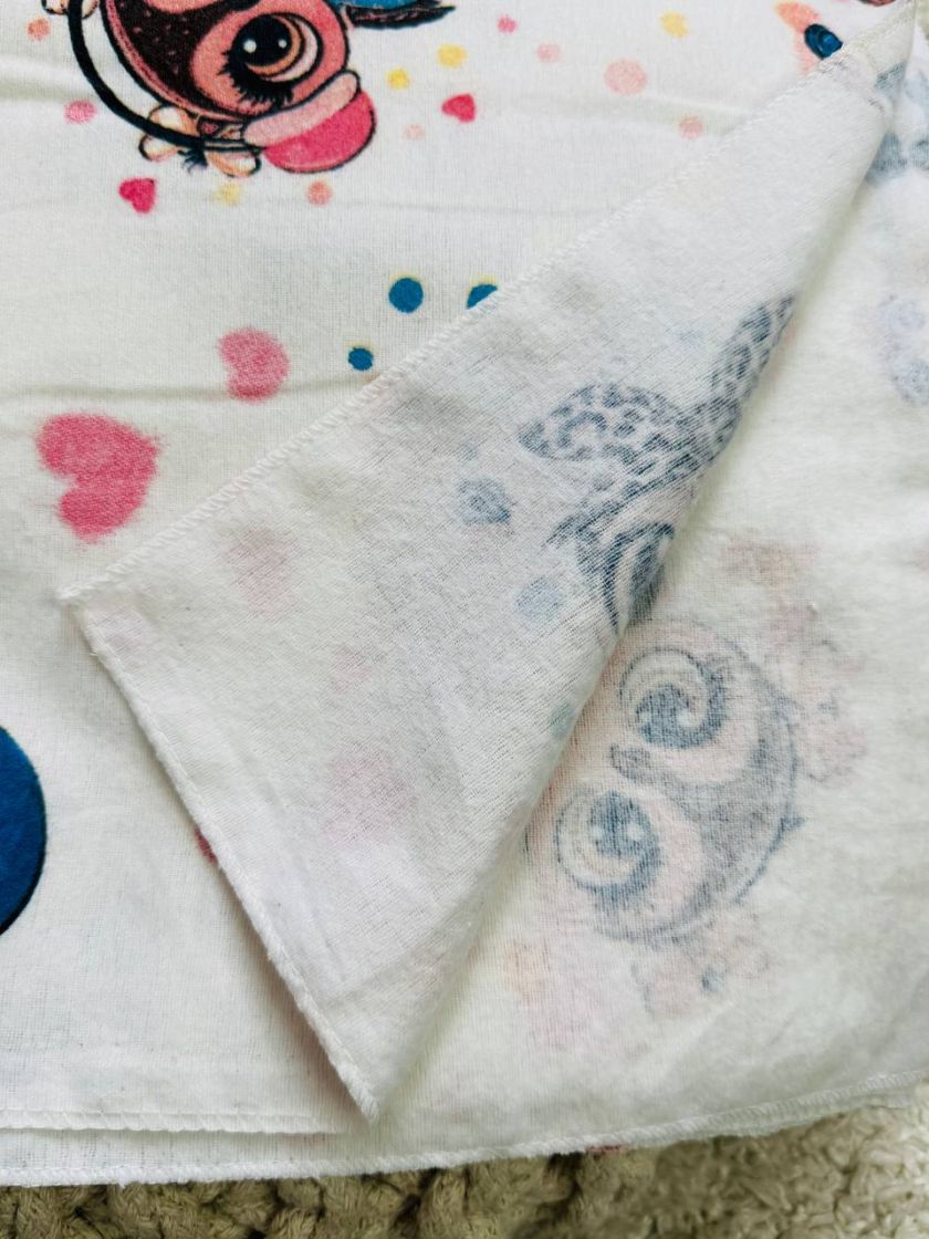 ❤ Пелюшки байкові 90*105см. Принт - Совенята в кепці (#15411401) ✓ Anna Konvert