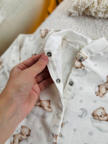 ❤ Чоловічок байка. Колір - Ведмедик на хмаринці. Розмір - 62-68 (#3006106) ✓ Anna Konvert 2