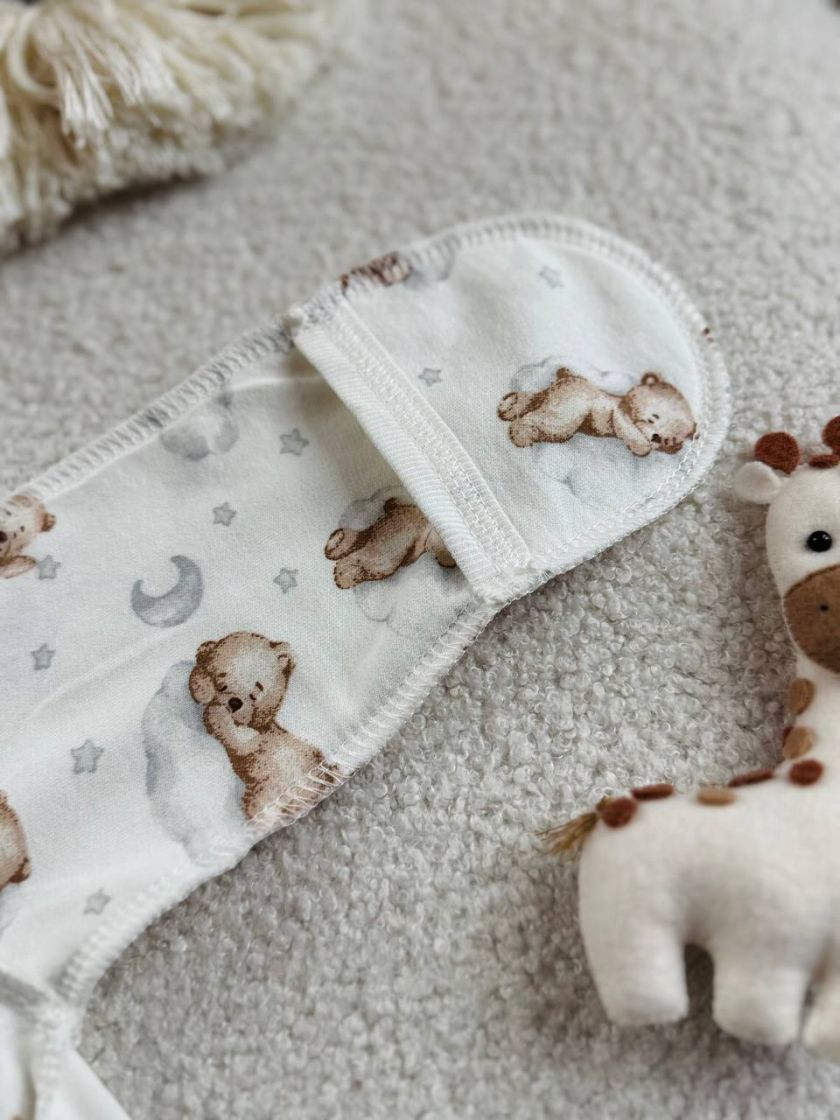 ❤ Чоловічок байка. Колір - Ведмедик на хмаринці. Розмір - 62-68 (#3006106) ✓ Anna Konvert