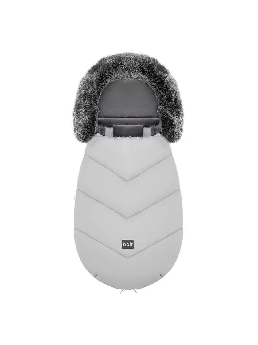 ❤ Зимовий конверт у візочок Bair Iceberg від 0 до 3 років. Колір - Owl grey (#12854330) ✓ Anna Konvert