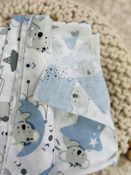 ❤ Пелюшки бавовняні. Принт - Коала сіра обіймає місяць, зірку (#36877031) ✓ Anna Konvert 2