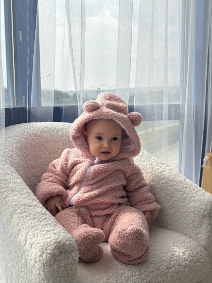 ❤ Комбінезон зима "Тедді". Колір - Рожевий. Розмір - 86 (#95977382) ✓ Anna Konvert