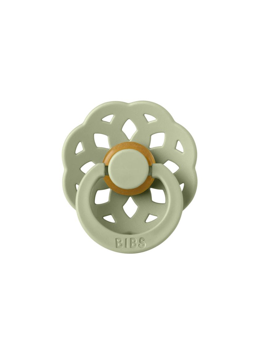 ❤ Соска пустушка BIBS Pacifier Boheme Latex Size 1, 0-6 міс. Колір - Sage (#5713795228966) ✓ Anna Konvert
