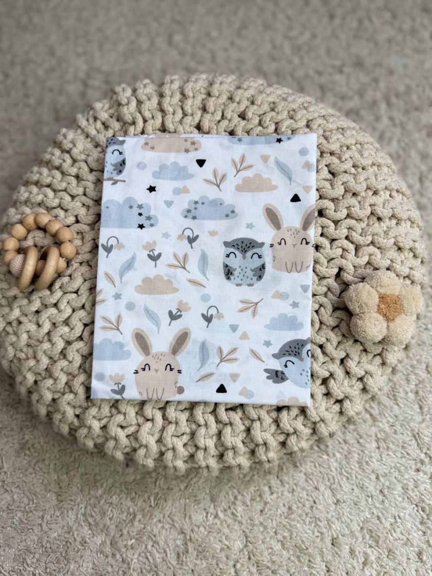 ❤ Пелюшки бавовняні. Принт - Совенята, зайці бежеві (#88745276) ✓ Anna Konvert